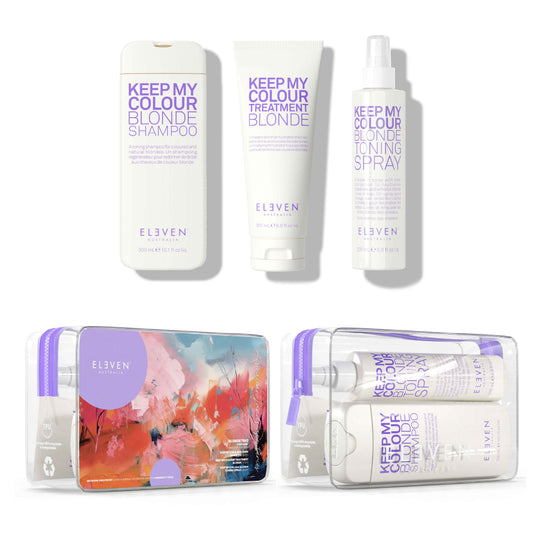 ELEVEN KEEP MY COLOUR BLONDE GIFT SET FOR BLONDE HAIR