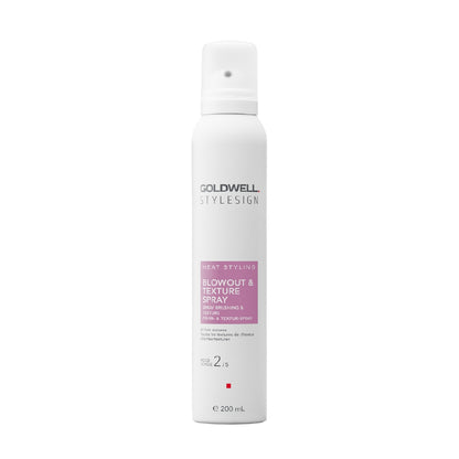 GOLDWELL STYLESIGN HEAT STYLING BLOWOUT & TEXTURE SPRAY 200ML