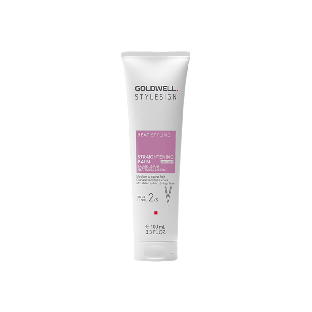 GOLDWELL STYLESIGN HEAT STYLING STRAIGHTENING BALM 100ML