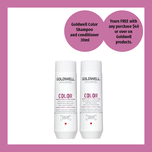 GOLDWELL TRAVEL DUO - Yours FREE when you purchase over $40