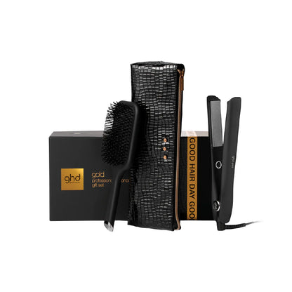 ghd GOLD® STYLER GIFT SET WITH BAG AND PADDLE BRUSH