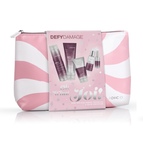 JOICO DEFY DAMAGE FIVE PIECE GIFT SET FOR DRY DAMAGED HAIR