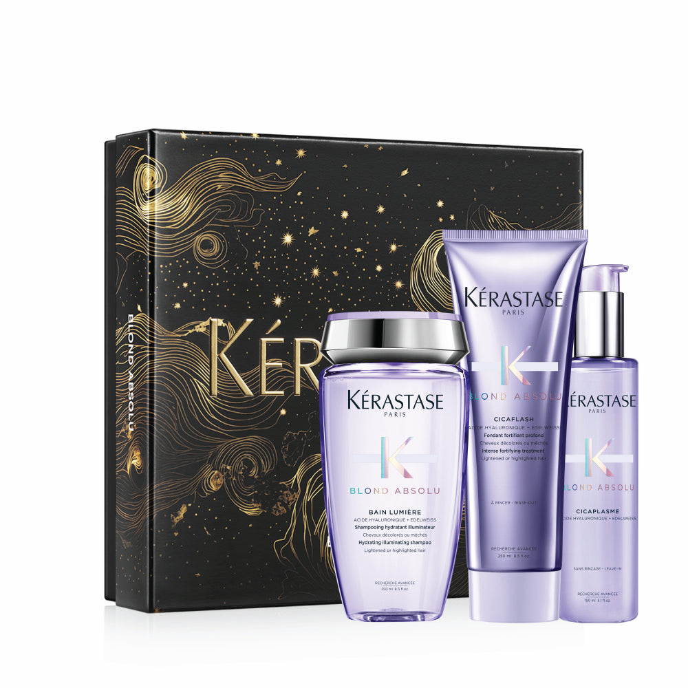 KÉRASTASE BLONDE ABSOLU COFFRET GIFT SET FOR BLONDE HAIR