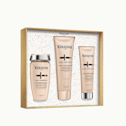 KÉRASTASE CURL MANIFESTO COFFRET GIFT SET FOR CURLY HAIR