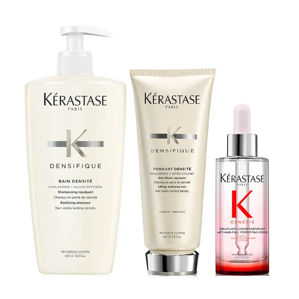 KÉRASTASE DENSIFIQUE 500ML KIT FOR FINE THINNING HAIR – shop
