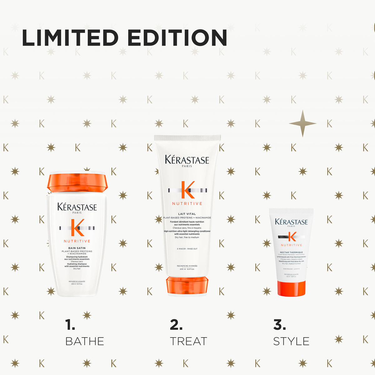 KÉRASTASE NUTRITIVE COFFRET GIFT SET FOR DRY HAIR