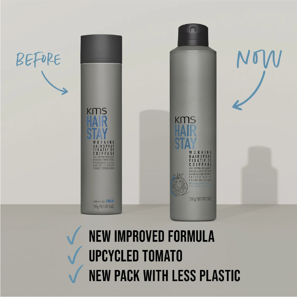 KMS HAIRSTAY WORKING SPRAY 300ML