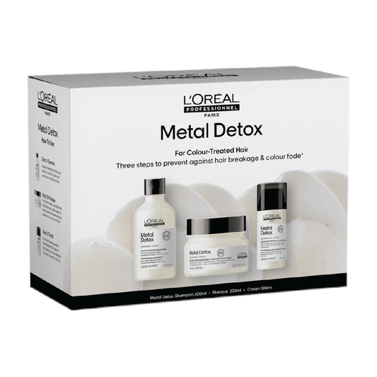 L’ORÉAL PROFESSIONNEL SERIE EXPERT METAL DETOX GIFT TRIO