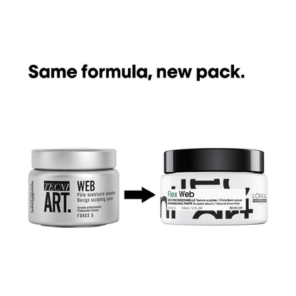 L’ORÉAL PROFESSIONNEL TECNI.ART WEB DESIGN SCULPTING PASTE 150ML