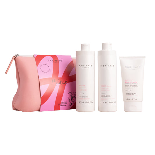 NAK THE HYDRATE THREE PIECE GIFT SET FOR DRY HAIR