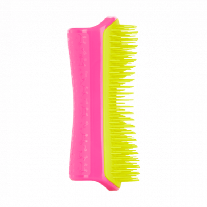 Pet Teezer Detangling And Dog Grooming Pink/Yellow Side View