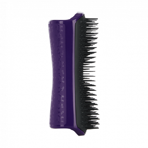 Pet Teezer De-Shedding And Dog Grooming Brush Purple/Black Side View