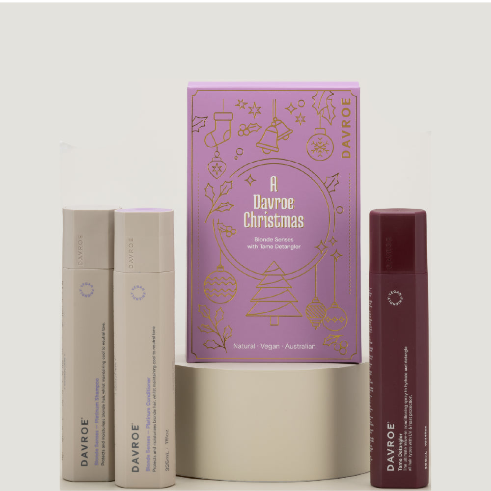 Seasonal Davroe Blonde Senses Three Piece Gift Set – shop.rodneywayne.com