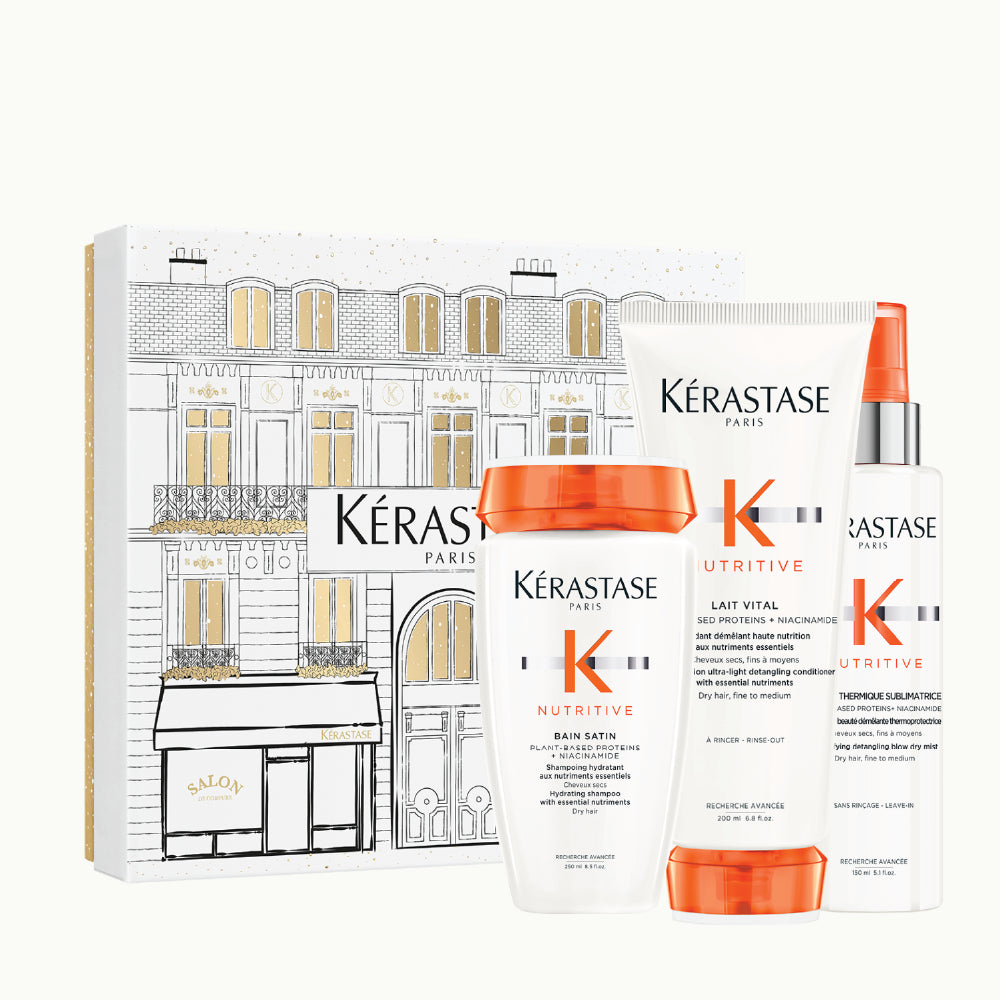 SEASONAL KÉRASTASE NUTRITIVE COFFRET GIFT SET FOR DRY HAIR