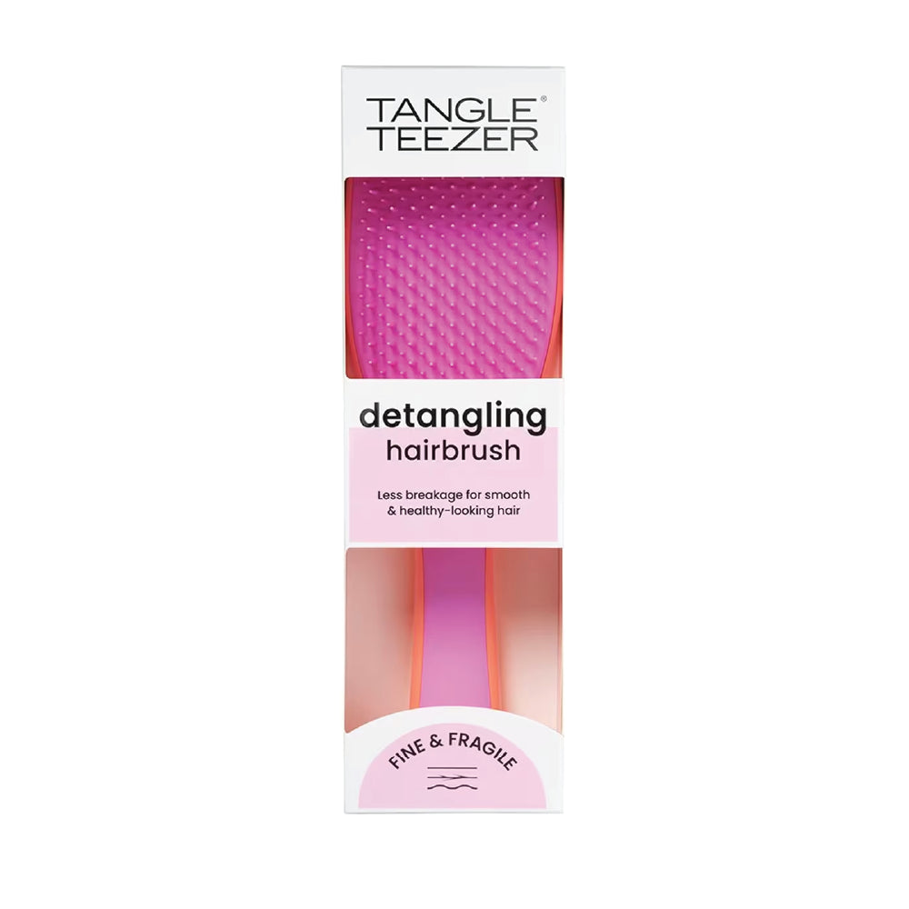 TANGLE TEEZER FINE AND FRAGILE APRICOT AND PURPLE