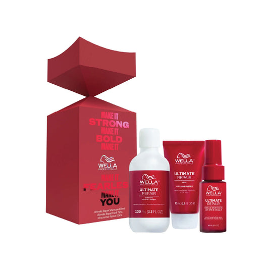 WELLA ULTIMATE REPAIR TRAVEL CRACKER TRIO GIFT PACK
