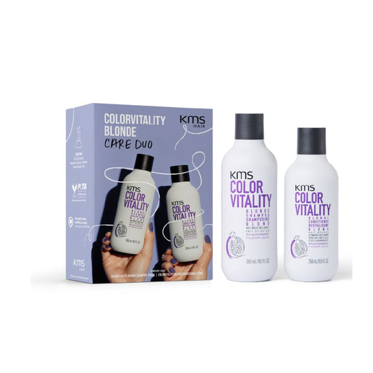 KMS COLOR VITALITY BLONDE GIFT SET FOR BLONDE HAIR