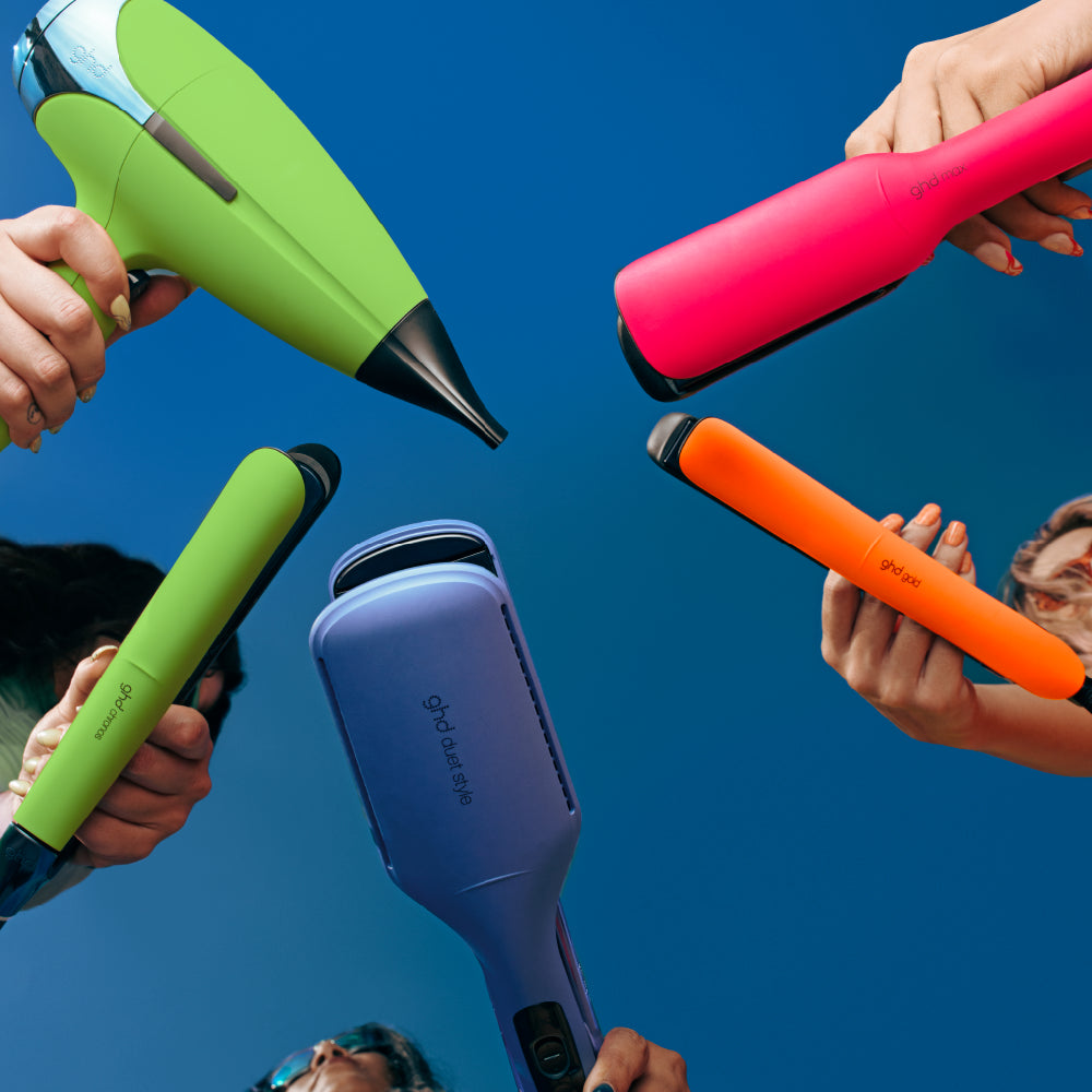 Ghd Duet Style Hot Air Styler In Elemental Blue Crush shop.rodneywayne