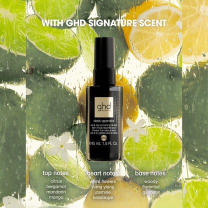 ghd SLEEK OPERATOR WET AND DRY SMOOTHING ELIXIR 45ML