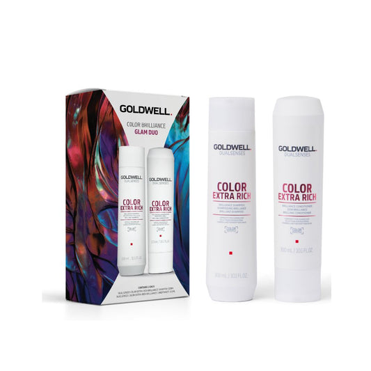 GOLDWELL DUALSENSES COLOR EXTRA RICH GLAM DUO DRY COLOURED HAIR