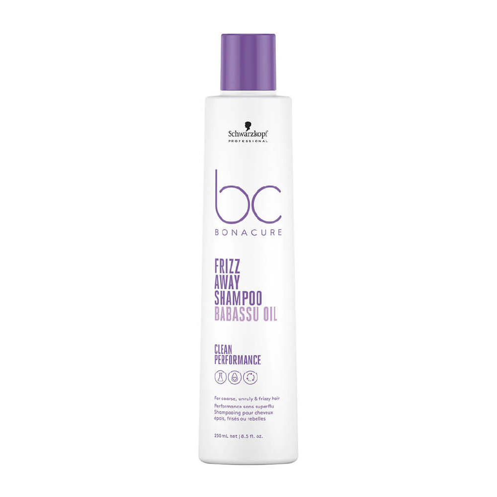 Schwarzkopf Bonacure Clean Performance Frizz Away Smooth Shampoo 250ml 