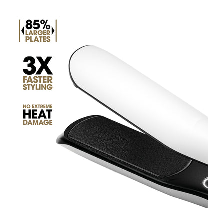 ghd Chronos Max Hair Straightener In White