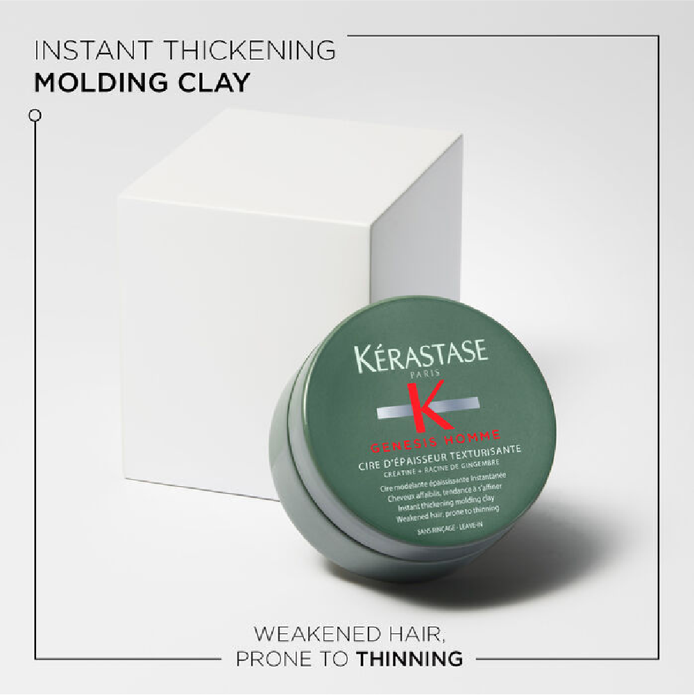 Kérastase Genesis Homme Cire D'épaisseur Texturisante Thickening Clay