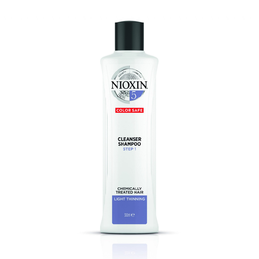Nioxin 3D Care System 5 - Cleanser Shampoo For Chemically Treated Hair With Light Thinning 300ml