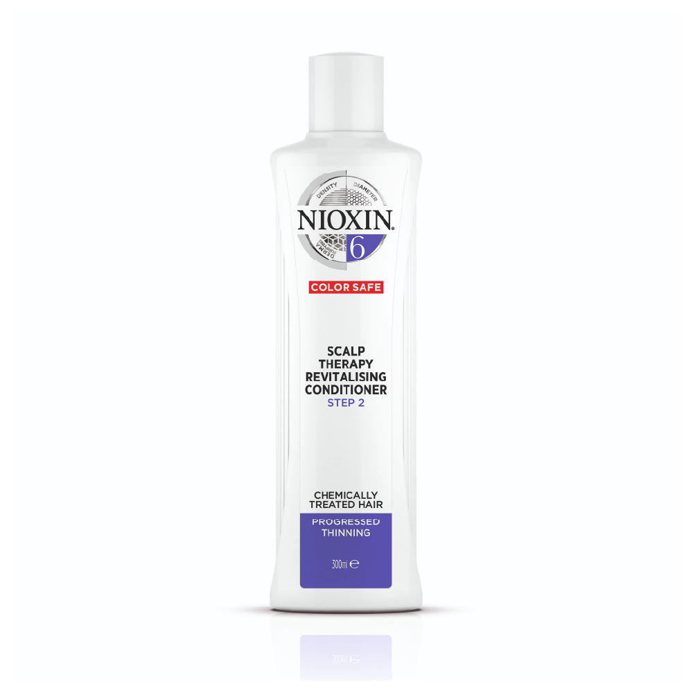 Nioxin 3D System 6 Scalp Therapy Revitalising Conditioner For Chemically Treated Hair With Progressed Thinning 300ml