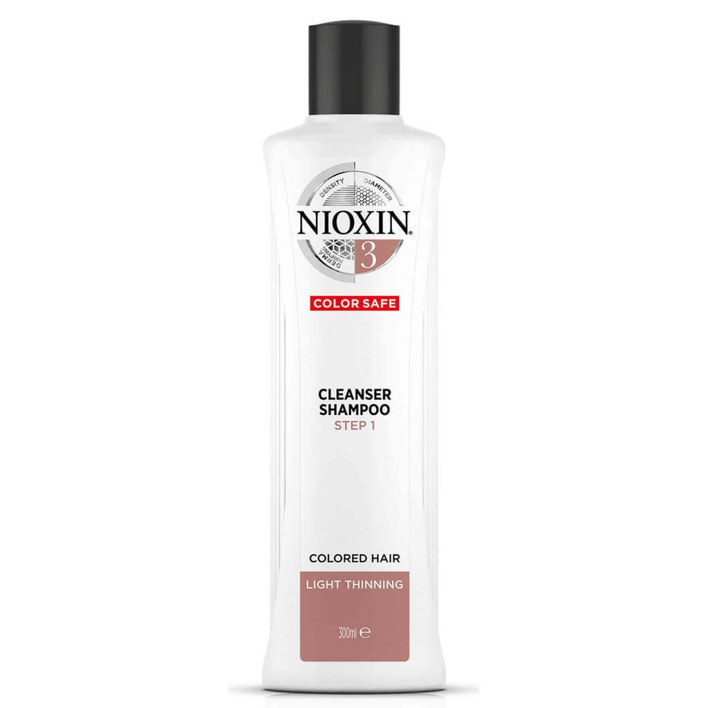 Nioxin 3D Care System 3 - Cleanser Shampoo For Coloured Hair With Light Thinning 300ml