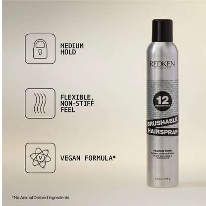 Redken Brushable Hairspray 12 Versatile Working Spray 400ml