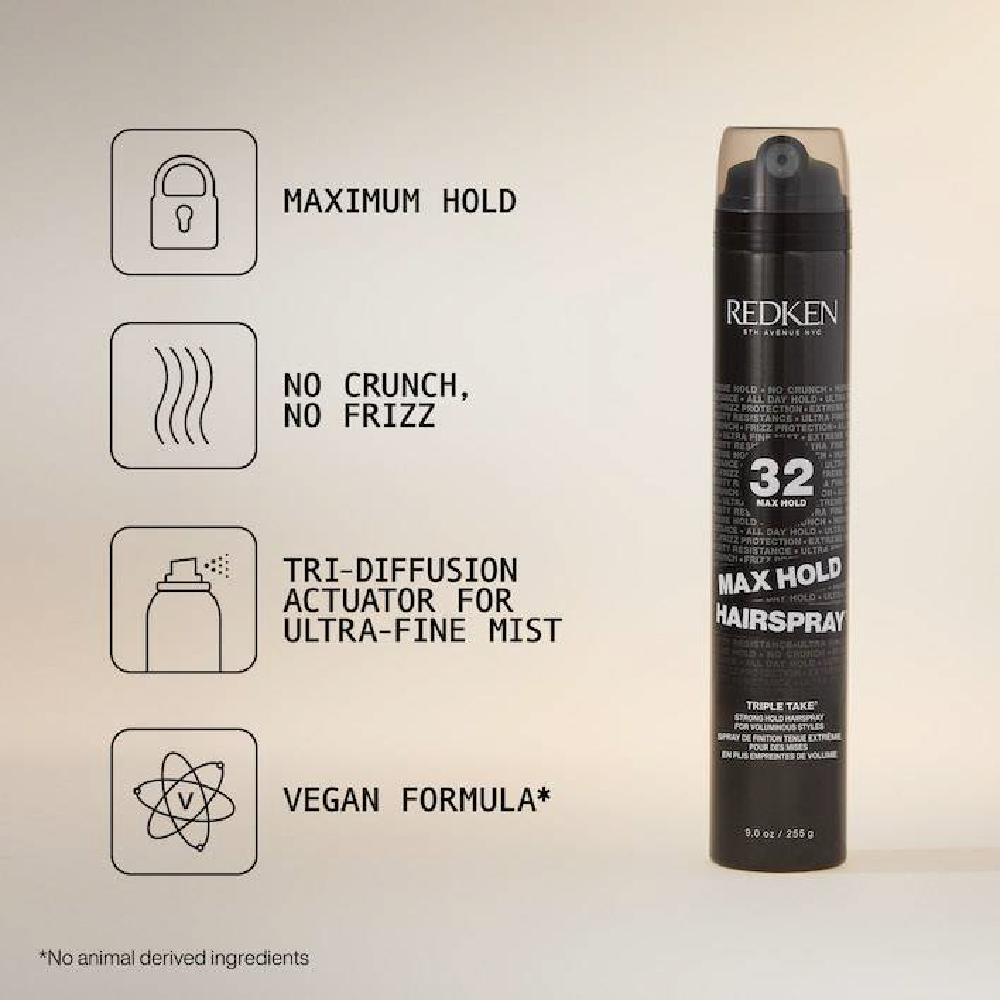 Redken Max Hold Hairspray 32 Extreme High-Hold Hairspray